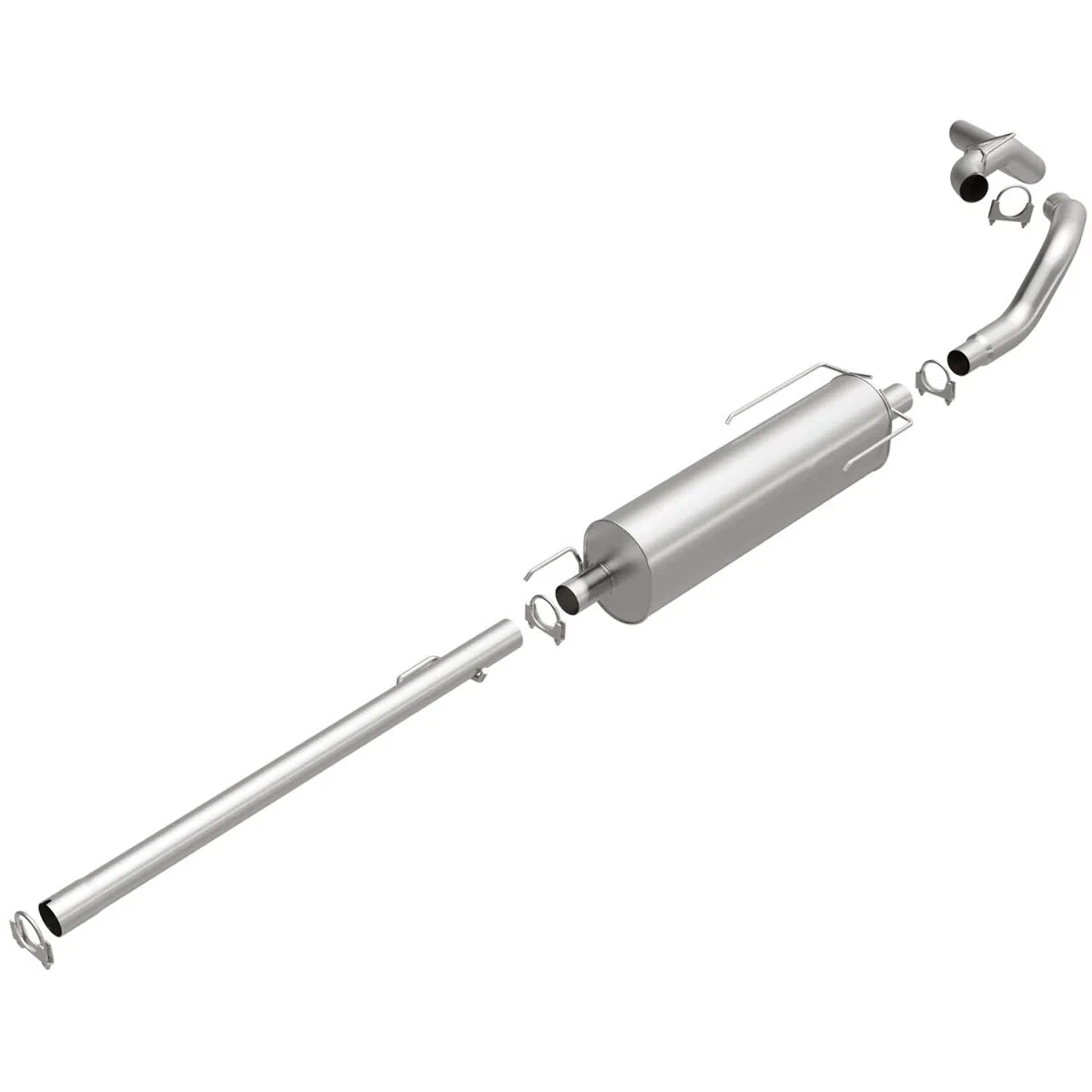 Fits 2002-2005 Dodge Ram 1500 Direct-Fit Replacement Exhaust System 106-0029